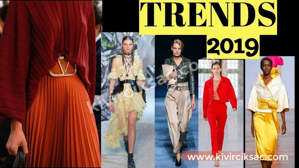 2019 İlkbahar Yaz Moda Trendleri