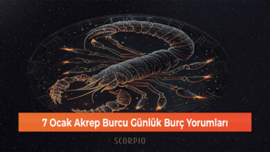 7 Ocak Akrep Burcu Günlük Burç Yorumları